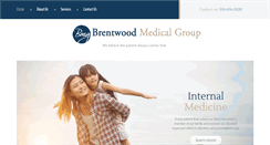 Desktop Screenshot of brentwoodmedicalgroup.com